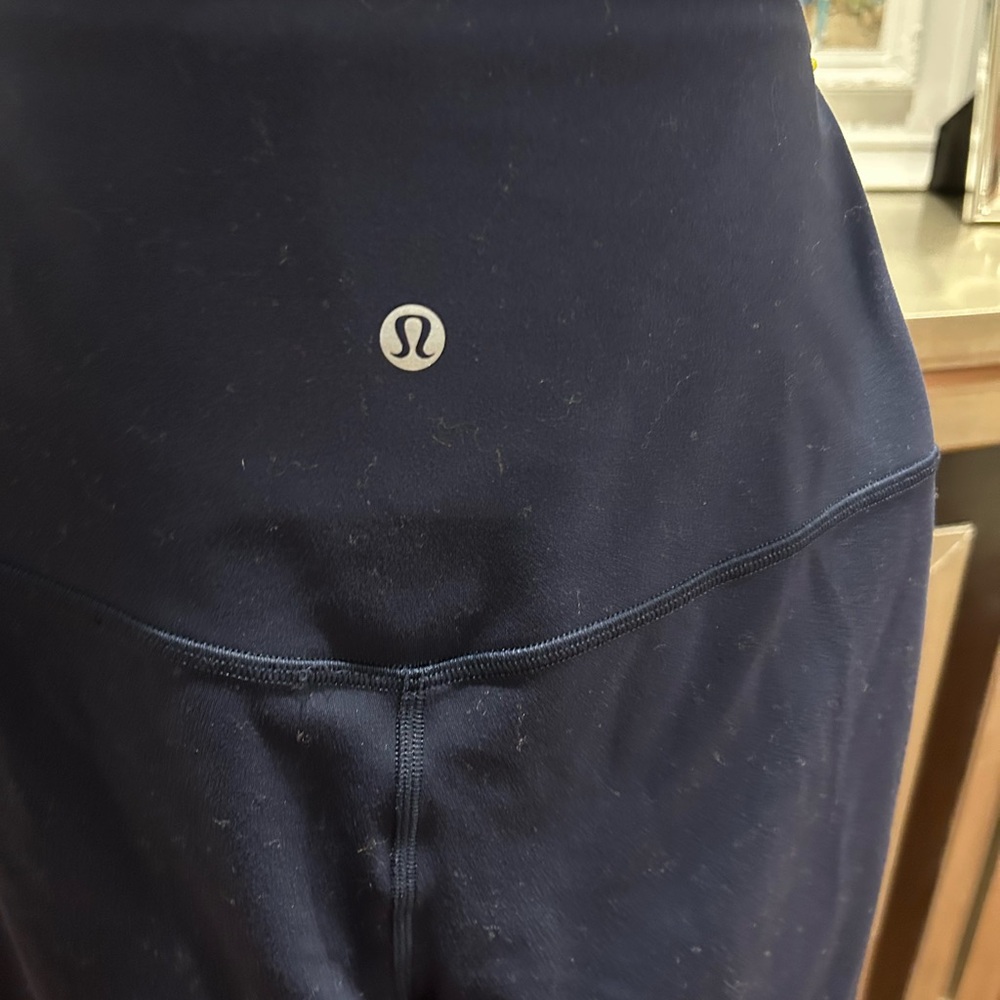Lululemon Navy workout shorts